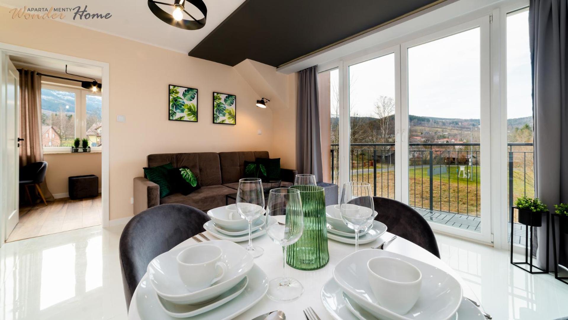 Wonder Home - Apartamenty W Malowniczej Okolicy, Z Balkonami I Widokiem Na Gory Karpacz Esterno foto